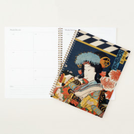 伝統的日本の豊原邦親 プランナー手帳