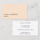 伝統的旧ビジファッションドネスカード 名刺 (正面/裏面)