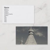 伝統的木造正教ロシアの会 名刺 (正面/裏面)