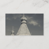 伝統的木造正教ロシアの会 名刺 (裏面)