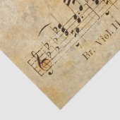 伝統的楽譜ティッシュペーパー 薄葉紙 (詳細)