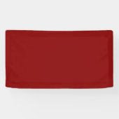 -伝統的濃い赤のバナー 横断幕 (横)