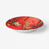伝統的爆竹中国のドラゴンイヤーPPB ペーパーボウル (傾斜あり)