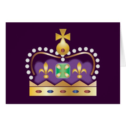 伝統的王室の冠 (正面横)