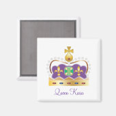 伝統的王室の冠 マグネット (正面/裏面)