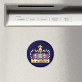 伝統的王室の冠 マグネット (インサイチュ (食洗機))