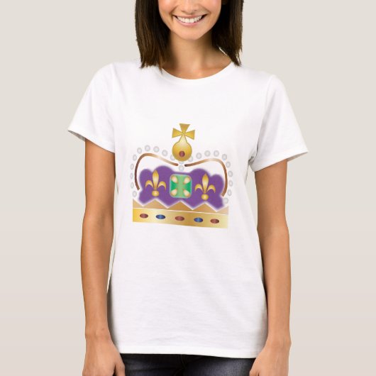 伝統的王室の冠 Tシャツ (正面)