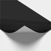 -伝統的白/黒 ラッピングペーパー (角)