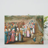 伝統的結婚ヴィンテージ カード (スタンド正面)