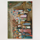 伝統的結婚ヴィンテージ ジグソーパズル (縦)