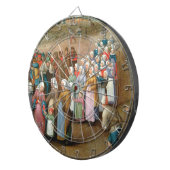 伝統的結婚ヴィンテージ ダーツボード (正面右)