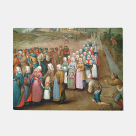 伝統的結婚ヴィンテージ ドアマット