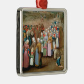 伝統的結婚ヴィンテージ メタルオーナメント (右)