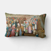 伝統的結婚ヴィンテージ ランバークッション (裏面)