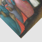 伝統的結婚ヴィンテージ 薄葉紙 (詳細)