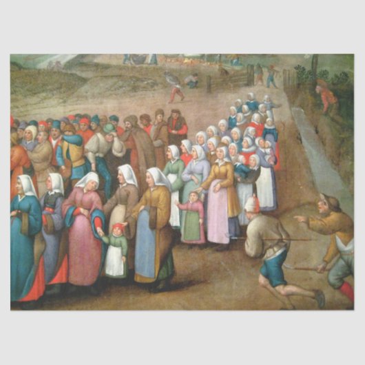 伝統的結婚ヴィンテージ 薄葉紙 (正面)