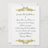 伝統的結婚式招待状 招待状 (正面)