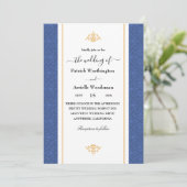 伝統的結婚式招待状 招待状 (スタンド正面)