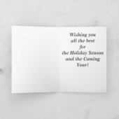 伝統的絵画リース シーズンカード (内部)