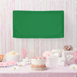 伝統的緑 – バナー 横断幕