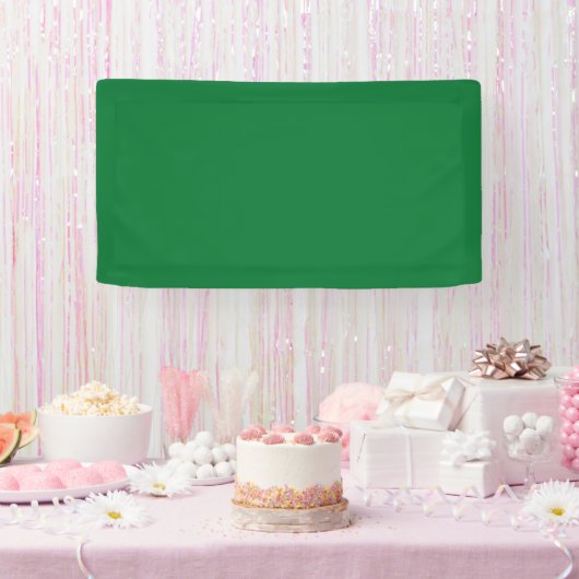 伝統的緑 – バナー 横断幕 (パーティー)