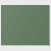 -伝統的緑 ラッピングペーパー (フラット)