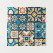 伝統的華美ポルトガルの装飾色 タペストリー (正面)