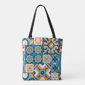 伝統的華美ポルトガルの装飾色 トートバッグ (裏面)