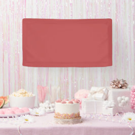 -伝統的赤いバナー 横断幕