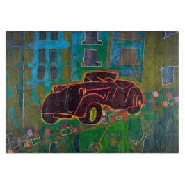 伝統的車 カッティングボード