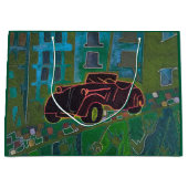 伝統的車 ラージペーパーバッグ (正面)