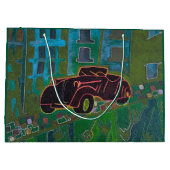 伝統的車 ラージペーパーバッグ (裏面)