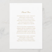 伝統的金ゴールドは無結婚常 メニュー (裏面)