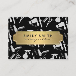 伝統的金ゴールドクラシックスタイリストアポイントメント 予約カード