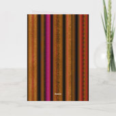 伝統的銅七周年記念の記念写真 カード (裏面)