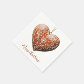 伝統的飾クリスマス スタンダードカクテルナプキン (角)