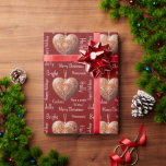 伝統的飾Christmas Cookie ラッピングペーパー<br><div class="desc">伝統的飾Christmas Cookie Wrap紙。このクリスマスギフトラップは、白いクリスマスクッキーとメリー飾クリスマスやその他の休日の願いのプリントされたテクスチャを持っている。</div>