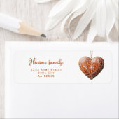 伝統的飾Christmas Cookie ラベル (インサイチュ)