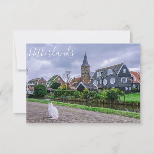 伝統的魚釣りヴィレッジマルケンインオランダ (正面)