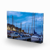 伝統的魚釣り町夜景 フォトブロック (右)
