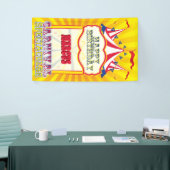 伝統的、カーニバルの誕生会 横断幕 (トレードショー)