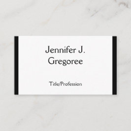 伝統的、クラシック名刺 名刺