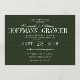 伝統的&クラシック結婚式招待状 招待状