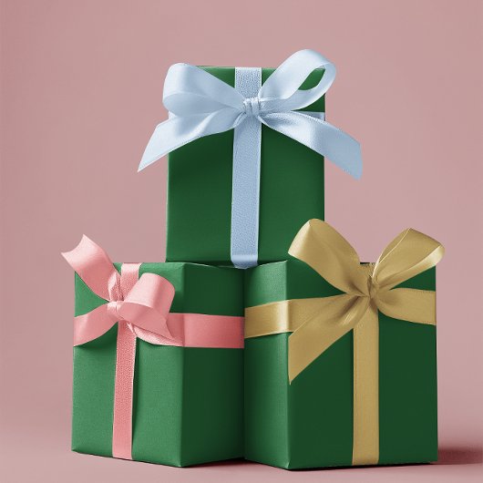 伝統的-クラシック緑の紙シート ラッピングペーパーシート