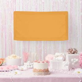 伝統的 – ゴールデンオレンジ色のバナー 横断幕