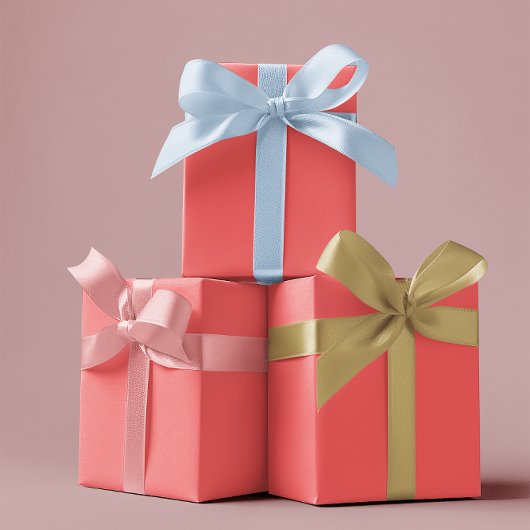 伝統的 – ソフトレッド – ラッピング紙シート ラッピングペーパーシート