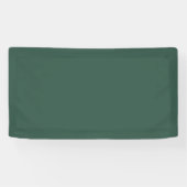 伝統的 -ティール（緑がかった色）グリーンバナー 横断幕 (横)