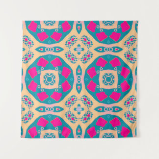 伝統的,ペルーのパッチワーク,タイル模様 タペストリー