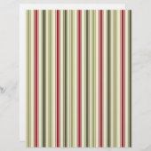 伝統的/ヴィンテージクリスマススクラップブック紙 (正面/裏面)