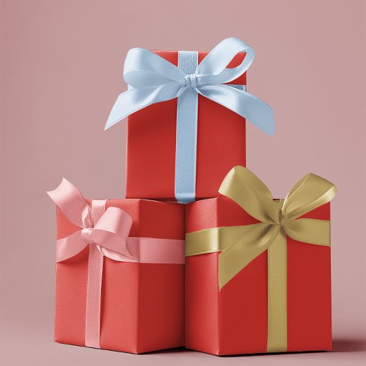 伝統的 – 明るい赤 – ラッピング紙シート ラッピングペーパーシート